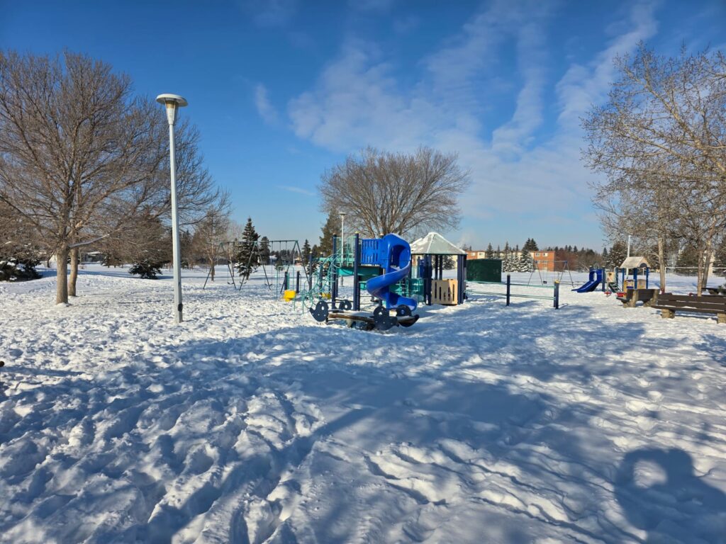 Ekota Edmonton Park in Winter